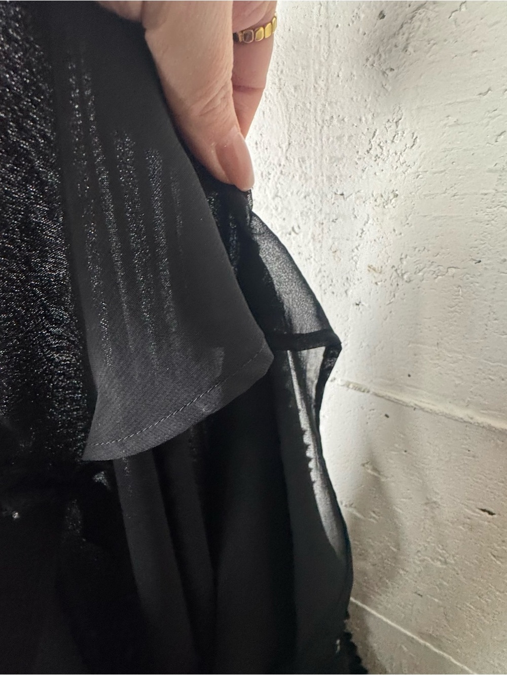 The Kooples Midi Black Slip Dress Size 2 Medium Sleeveless Maxi Elegant Everyday - Picture 13 of 13
